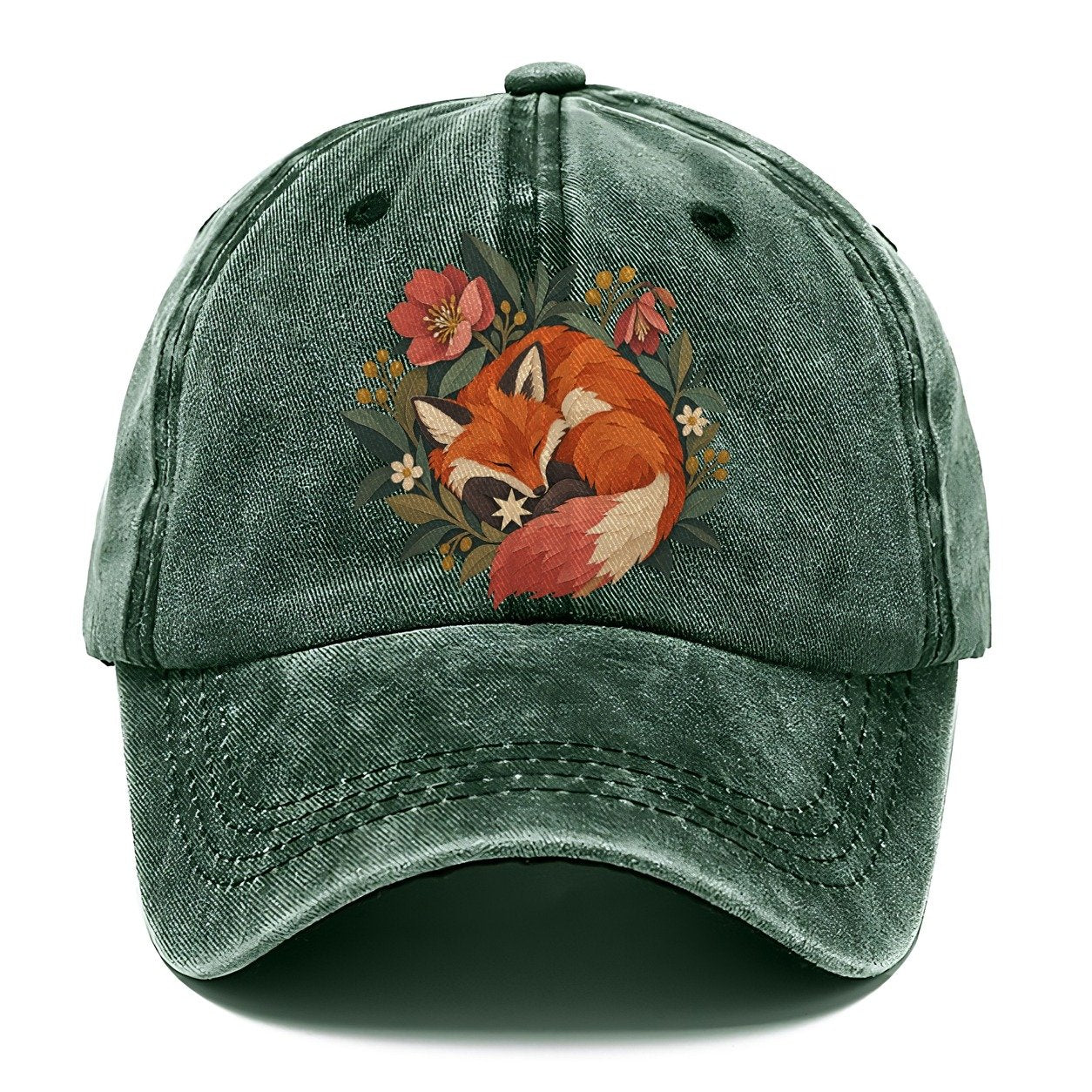 Sleeping Fox Star Nest Gentle Wild Classic Cap – Forest Mist