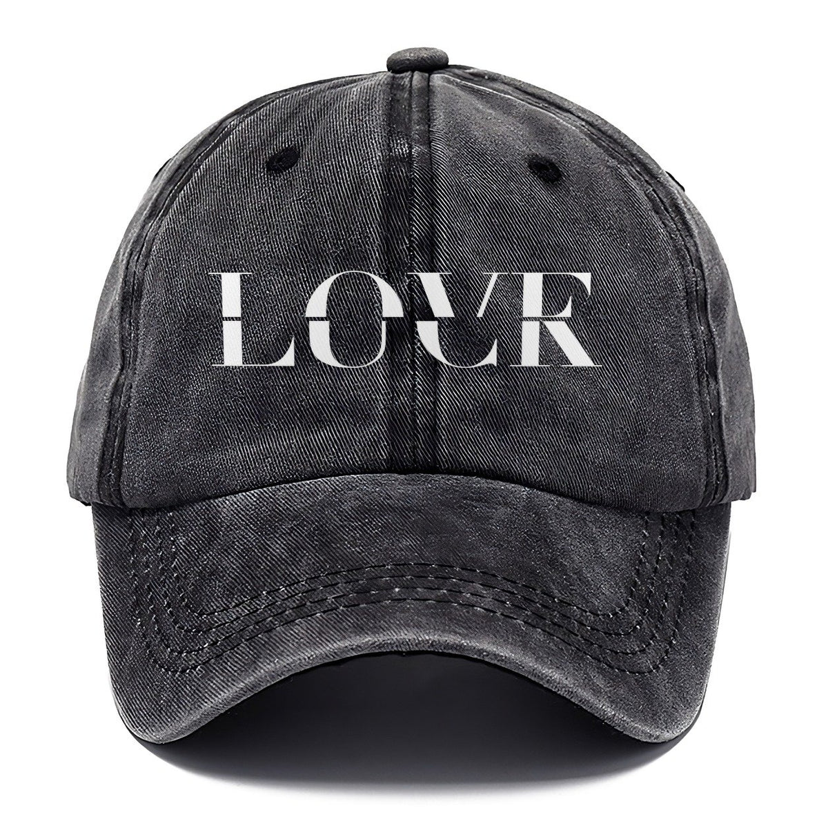 Love Luck Split Feelings Classic Cap – Graphite
