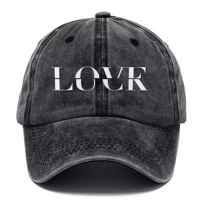 Love Luck Split Feelings Classic Cap – Graphite