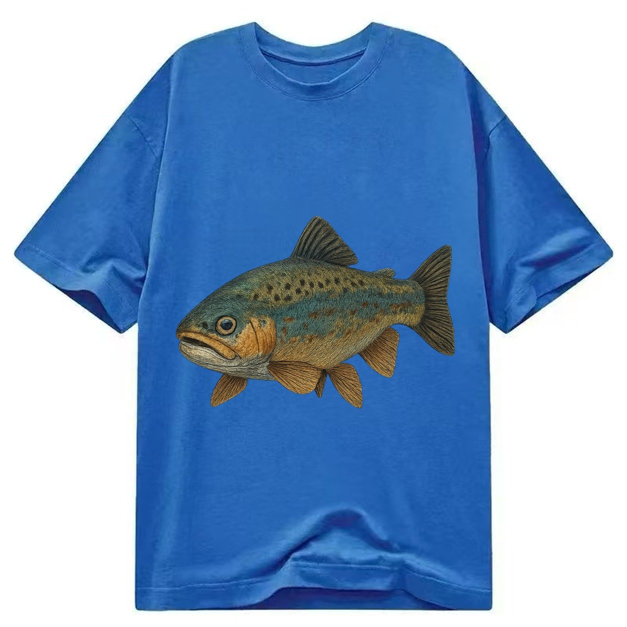 Trout Tales Headwear Classic T-shirt – Blue