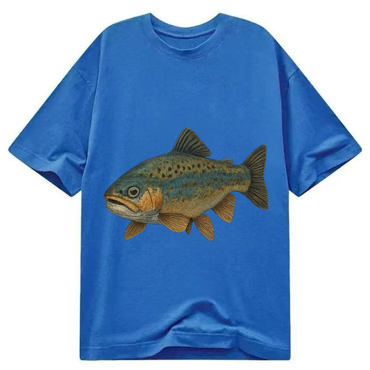Trout Tales Headwear Classic T-shirt – Blue