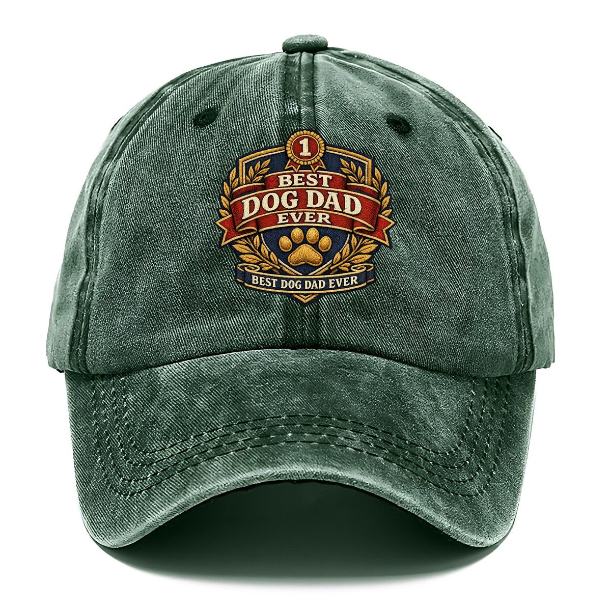 Dog Dad Classic Cap – Forest Mist