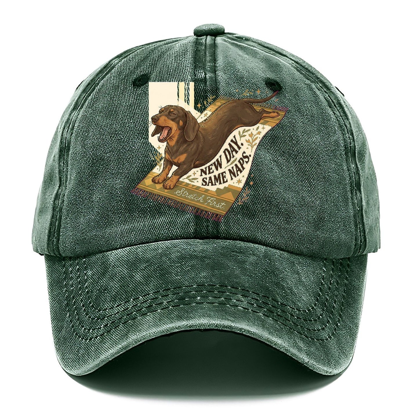 New Day Same Naps Classic Cap – Forest Mist
