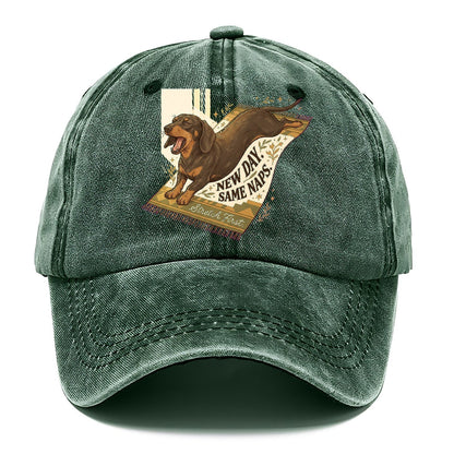 New Day Same Naps Classic Cap – Forest Mist