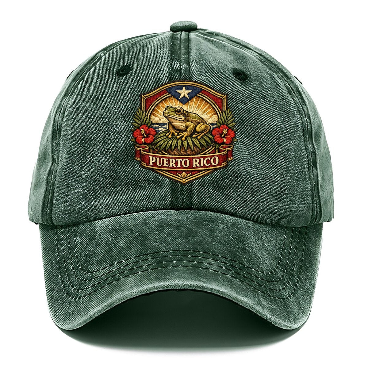 Puerto Rico Heritage Classic Cap – Forest Mist