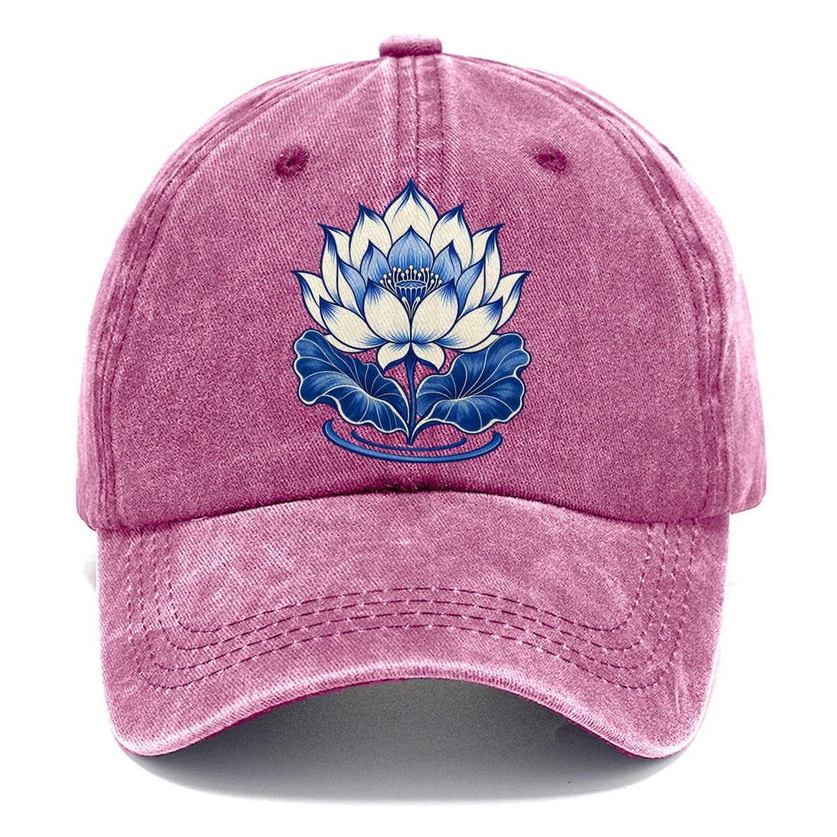 Lotus In Blue Quiet Wards Heritage Classic Cap – Dusty Rose