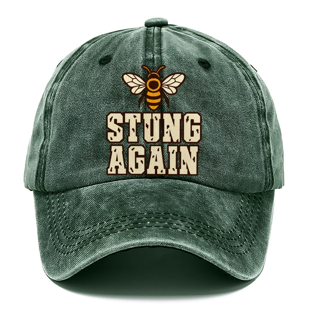 Stung Again Beekeeping Classic Cap – Forest Mist