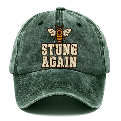 Stung Again Beekeeping Classic Cap – Forest Mist