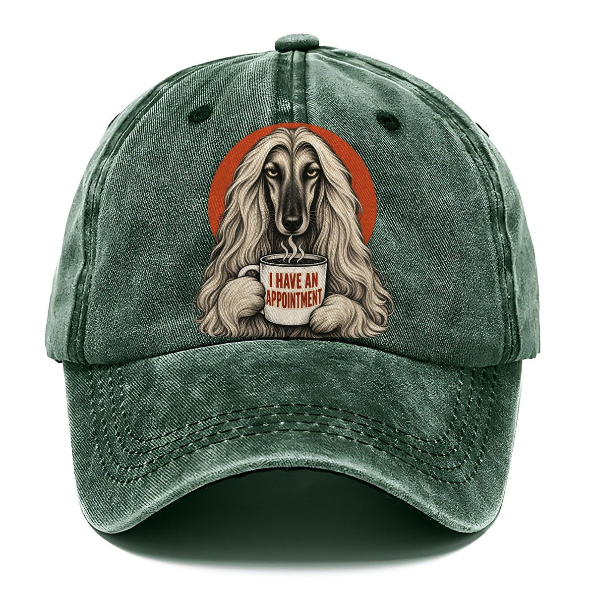 Afghan Hound Mug Truths Dog Mug Truths Classic Cap – Forest Mist