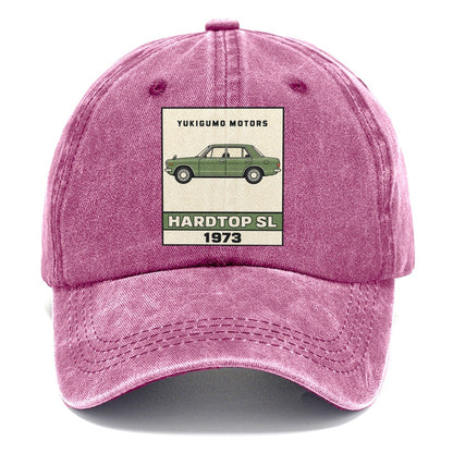 Yukigumo Hardtop Showa Speed Plates Classic Cap – Dusty Rose