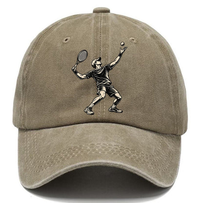 Tennis Trophy Serve Global Sports Ink Figures Classic Cap – Warm Sand