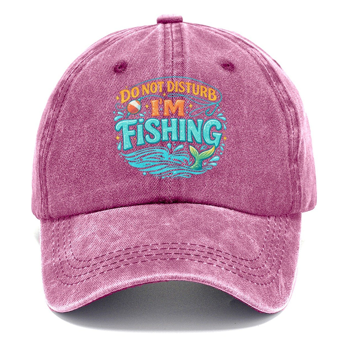 Fishing Is My Retirement Plan Classic Cap – Dusty Rose