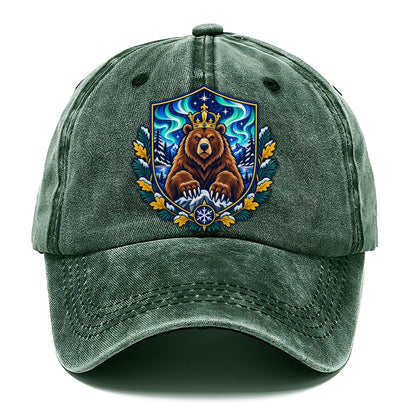 Finland Heraldic Crest Country Logos Classic Cap – Forest Mist