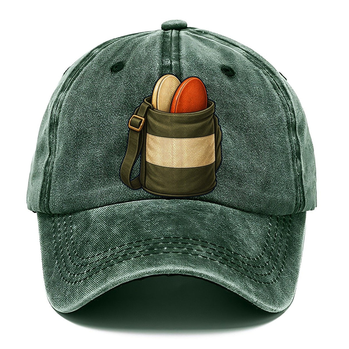 Course Bag With Standing Discs Disc Golf Classic Cap – Forest Mist