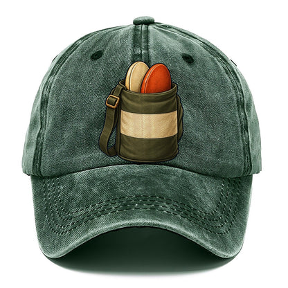 Course Bag With Standing Discs Disc Golf Classic Cap – Forest Mist