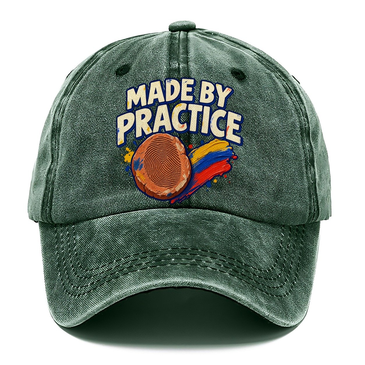 Made By Practice Clay Color Makers Classic Cap – Forest Mist