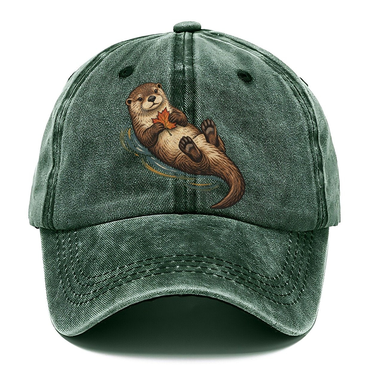 Otter Floating Leaf Gentle Wild Classic Cap – Forest Mist