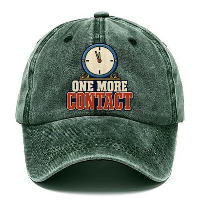 One More Contact Amateur Radio Classic Cap – Forest Mist