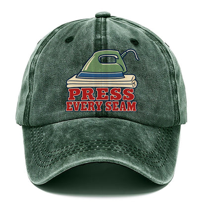 Press Every Seam Sewing And Quilting Classic Cap – Forest Mist