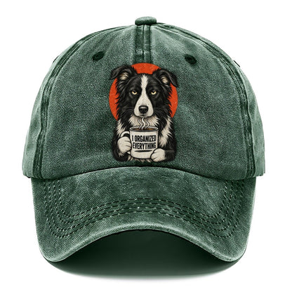 Border Collie Mug Truths Classic Cap – Forest Mist