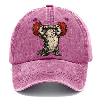 Beaver Log Press Animal Lifters Classic Cap – Dusty Rose