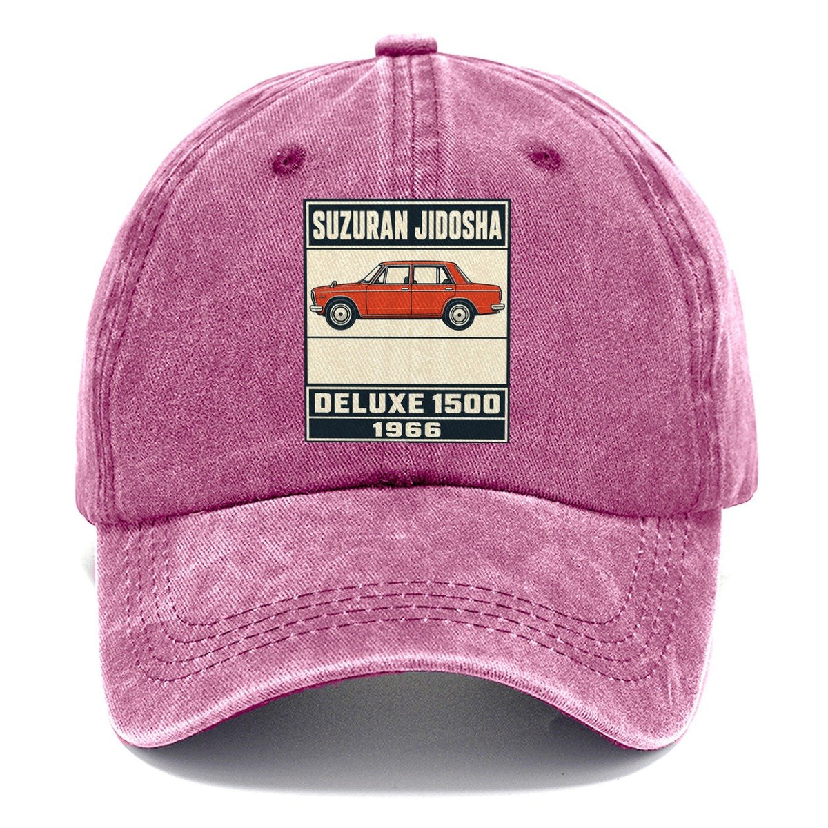 Suzuran Deluxe Showa Speed Plates Classic Cap – Dusty Rose