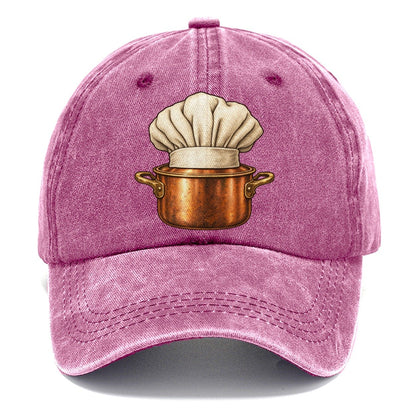 Chef Hat Stock Pot Fan Favorites Classic Cap – Dusty Rose