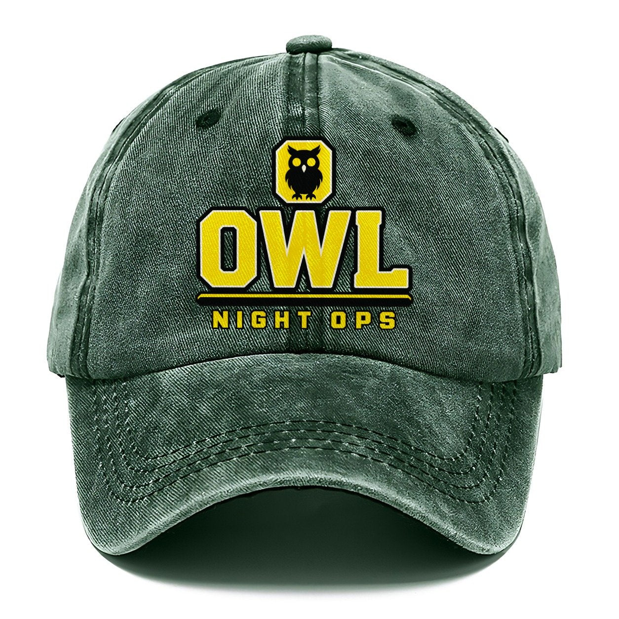 Owl Night Ops Heavy Duty Classic Cap – Forest Mist