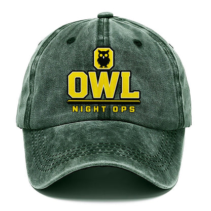 Owl Night Ops Heavy Duty Classic Cap – Forest Mist