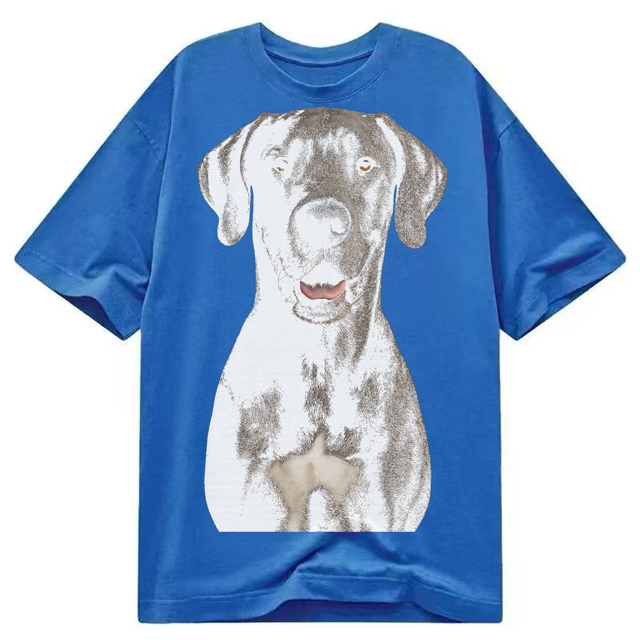 Great Dane Gentle Giant Noble Heart Classic T-shirt – Blue