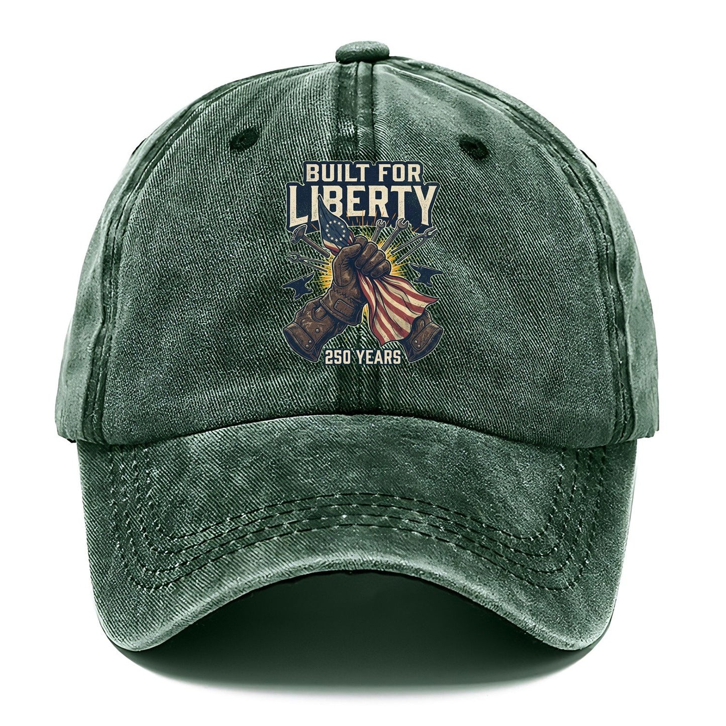 Built For Liberty V2 Classic Cap – Forest Mist