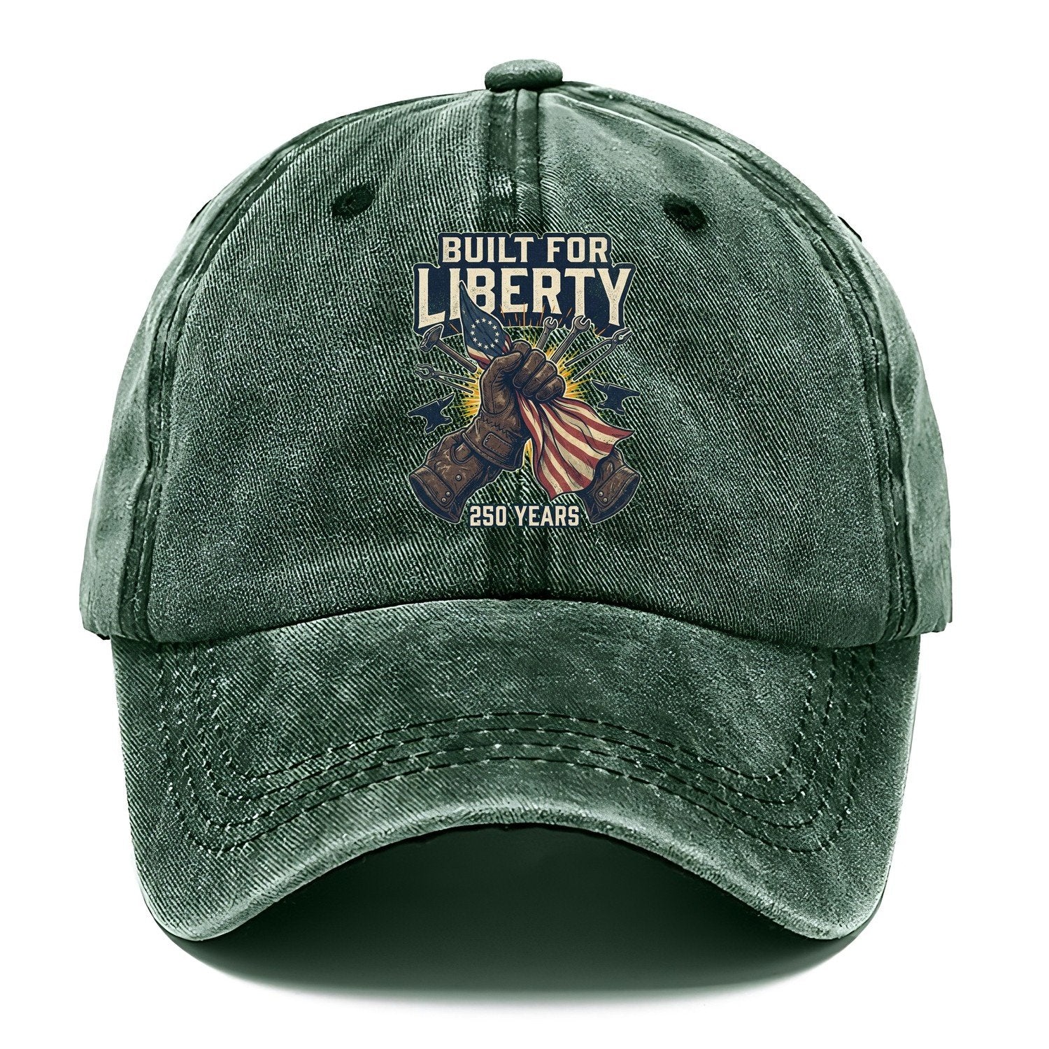 Built For Liberty V2 Classic Cap – Forest Mist