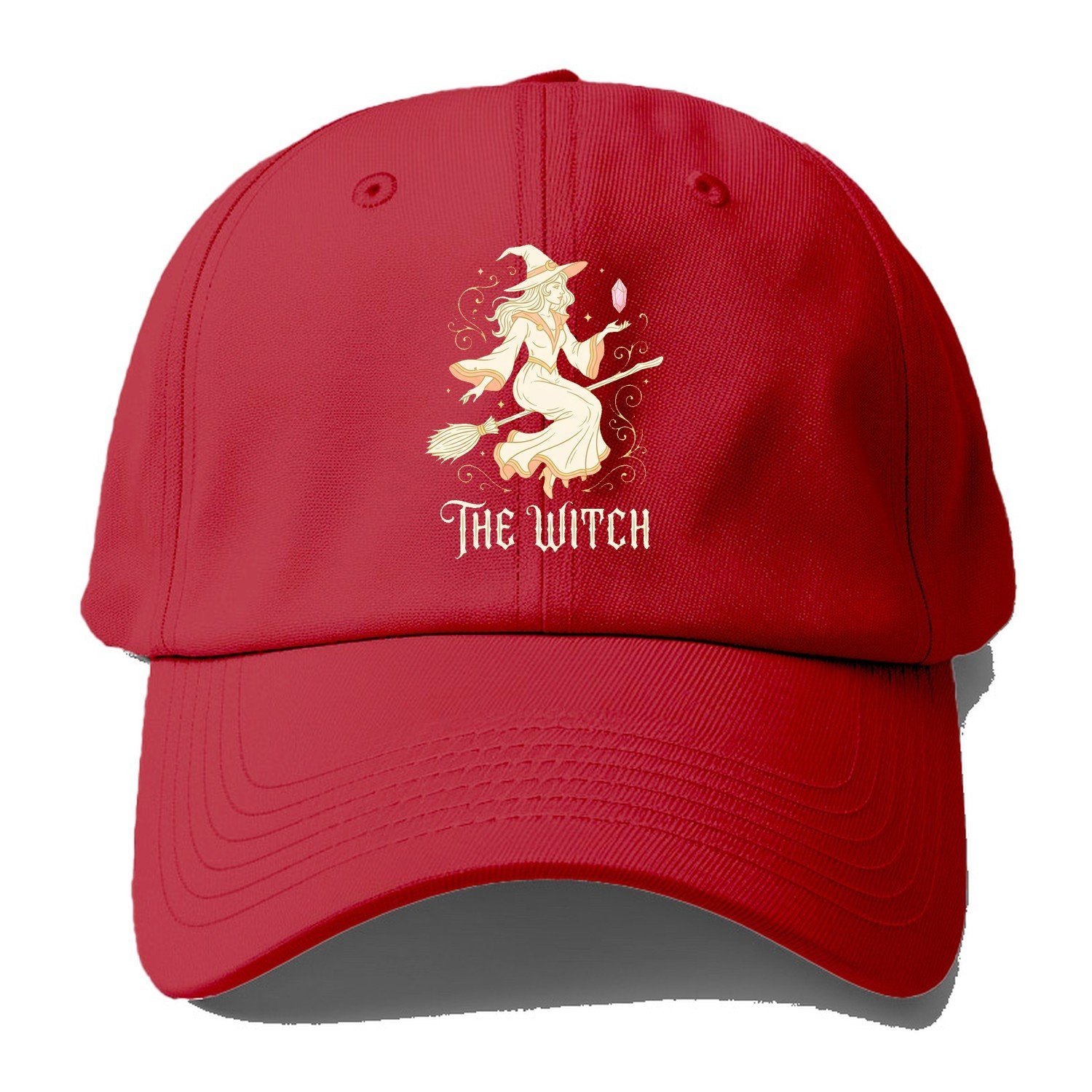 Witch Crystal Baseball Cap – Red