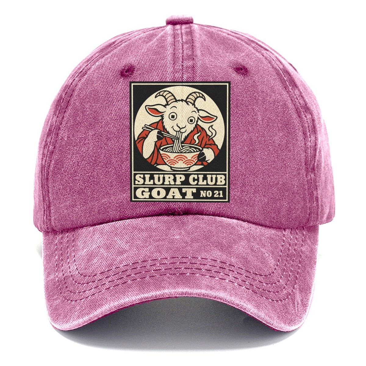 Goat Anything Slurp Club Classic Cap – Dusty Rose