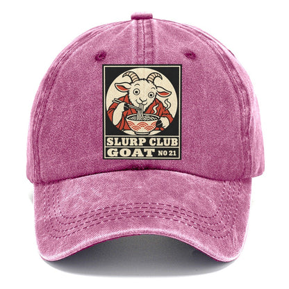 Goat Anything Slurp Club Classic Cap – Dusty Rose