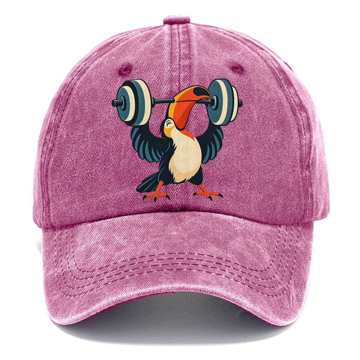 Toucan Beak Press Animal Lifters Classic Cap – Dusty Rose