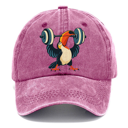 Toucan Beak Press Animal Lifters Classic Cap – Dusty Rose