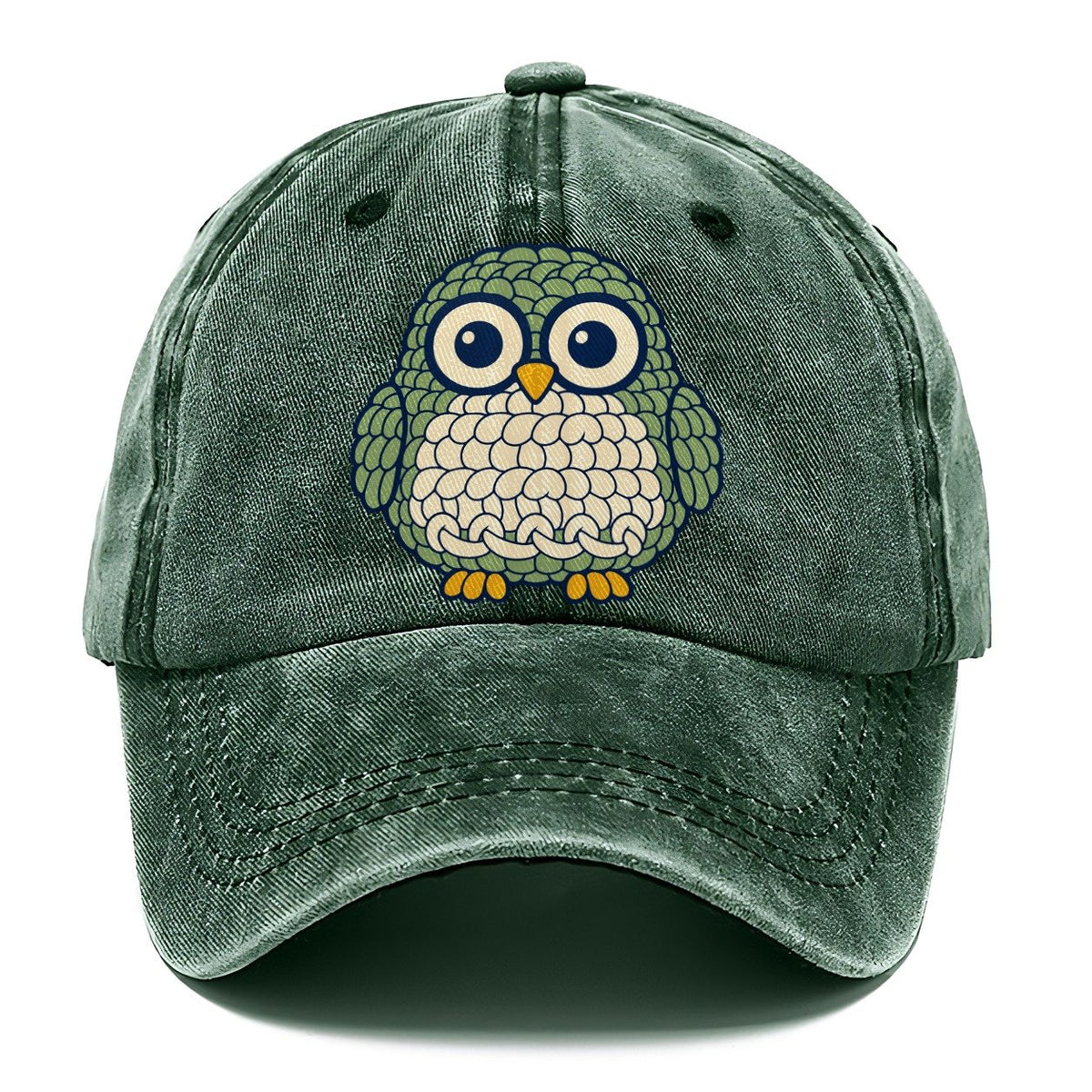 Amigurumi Owl Yarn Crafts Classic Cap – Forest Mist