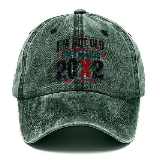 Feeling 20 X 2 Forty Vintage Classic Cap – Forest Mist