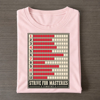 Strive For Masteries Pit Board Parables Classic T-shirt – Pink