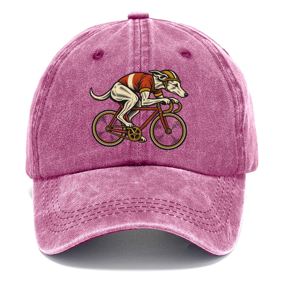 Whippet Track Cyclist Sundown Familiars Classic Cap – Dusty Rose