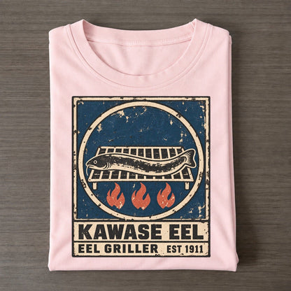 Kawase Eel Grill Noren Trade Co Classic T-shirt – Pink