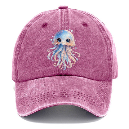 Cute Octopus Creature Classic Cap – Dusty Rose