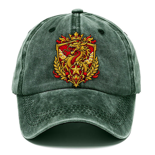 Vietnam Heraldic Crest Country Logos Classic Cap – Forest Mist