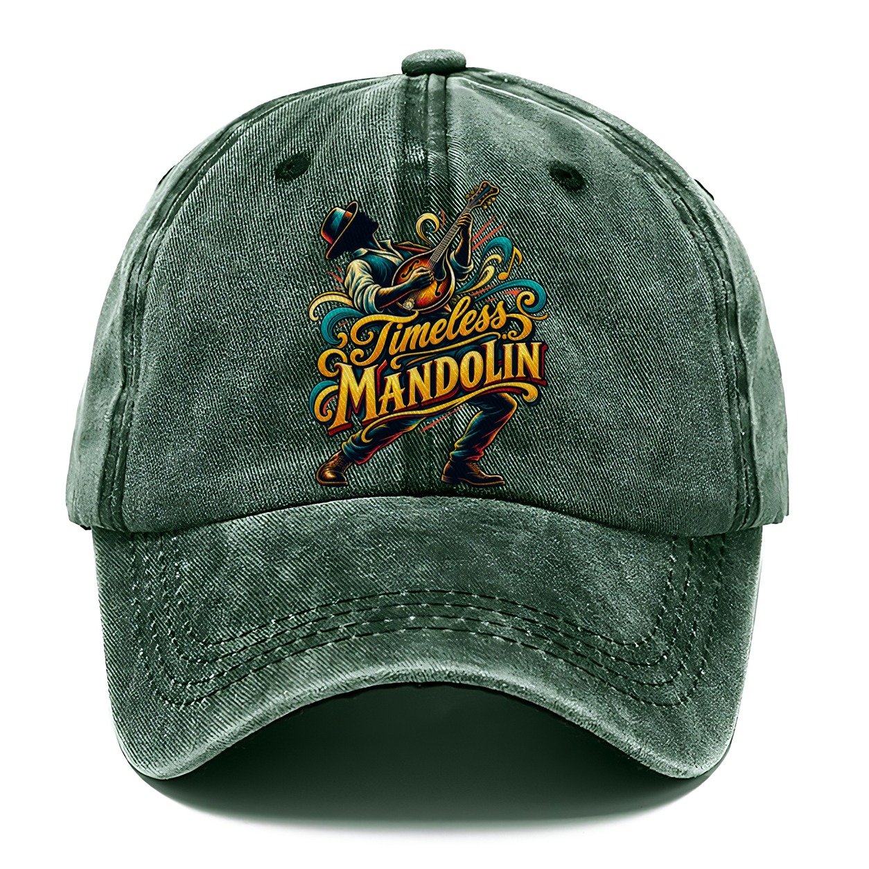 Timeless Mandolin Music Instruments Classic Cap – Forest Mist
