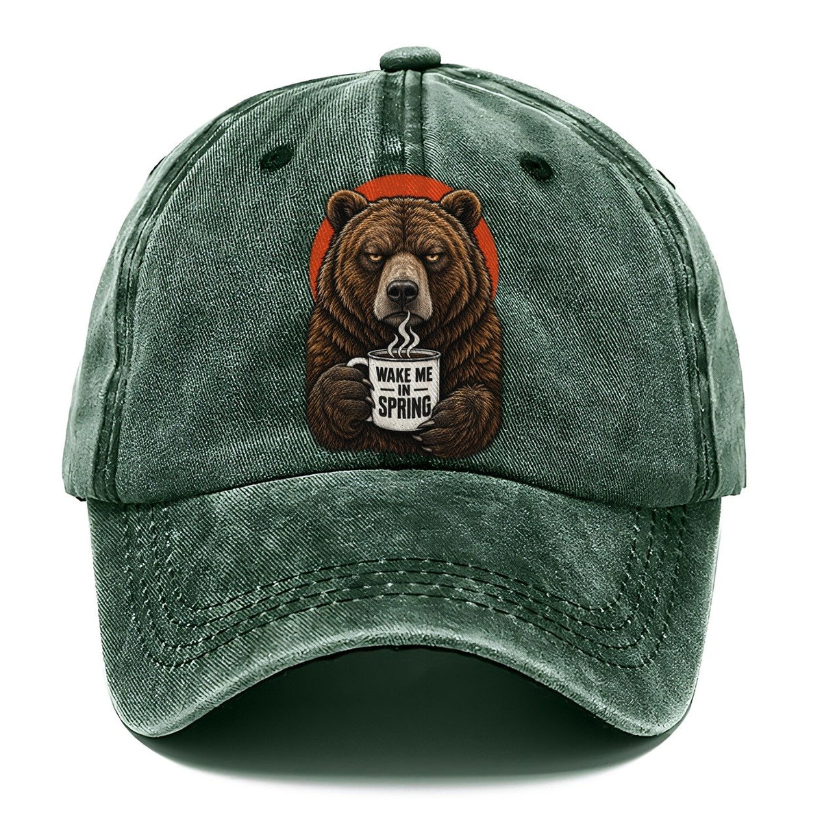 Grizzly Bear Mug Truths Classic Cap – Forest Mist