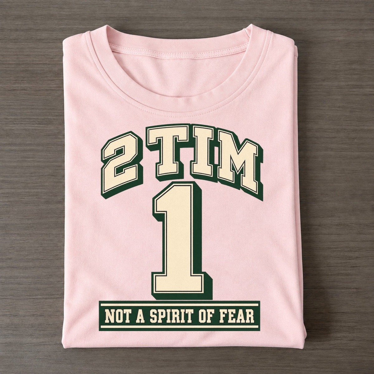 Timothy 1 Varsity Chapel Varsity Classic T-shirt – Pink