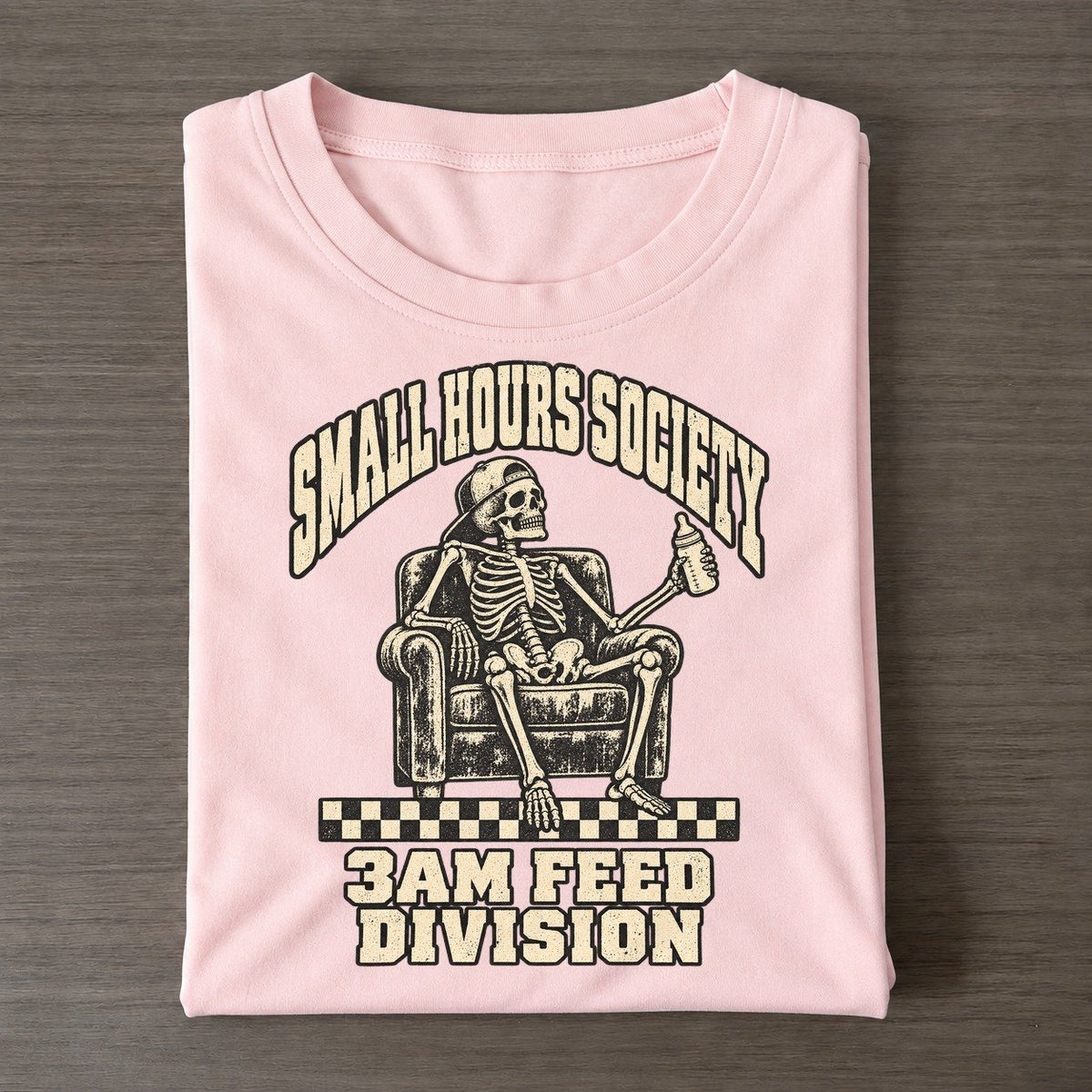 Three Am Feed Small Hours Society Classic T-shirt – Pink
