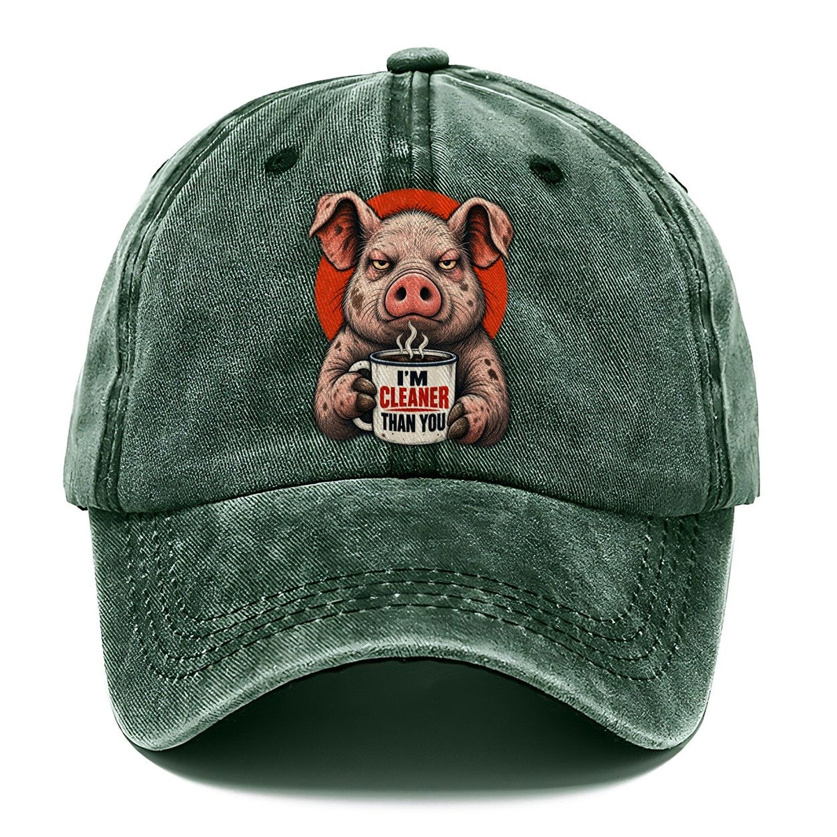 Pig Mug Truths Classic Cap – Forest Mist