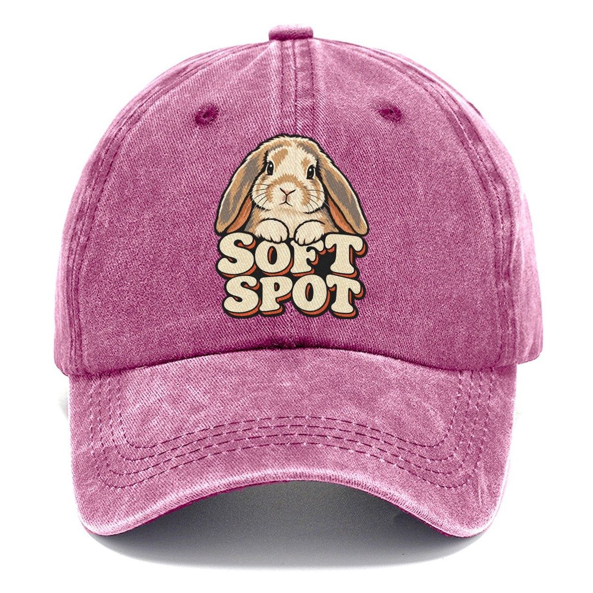 Soft Spot Small Pet Logos Classic Cap – Dusty Rose